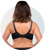 Σουτιέν Θηλασμού Soft as Silk - Black - Medium