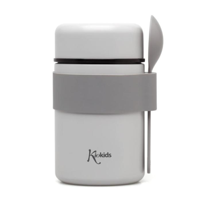 Βρεφικό Θερμός Φαγητού με Κουταλάκι Γκρι 500ml.