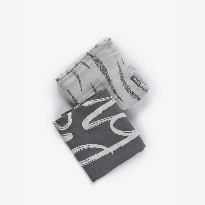 Minene – Bamboo Πανα Αγκαλιας Grey