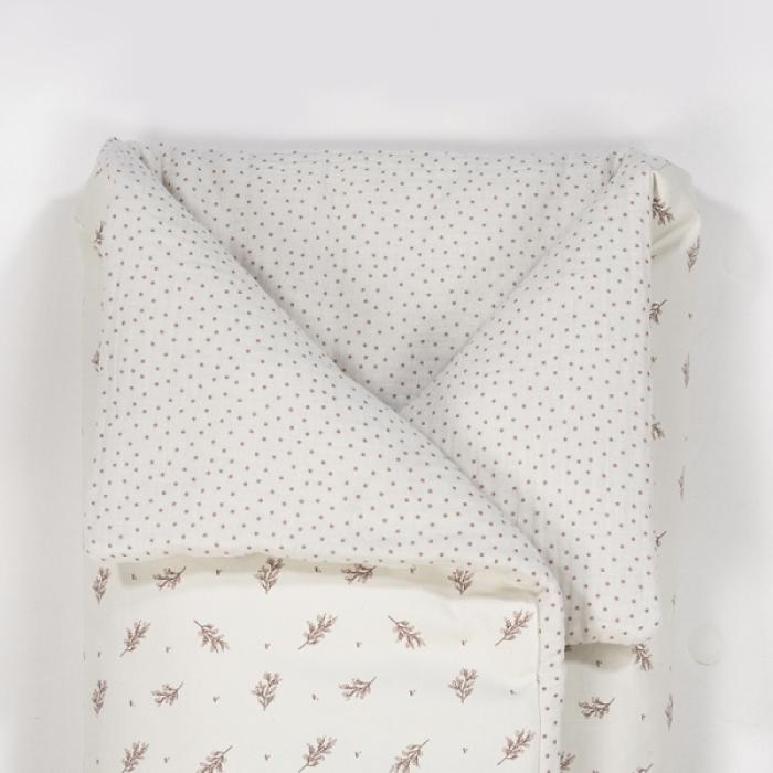 Σάκος Αγκαλιάς Κουβέρτα Mimosa Cinammon Cotton