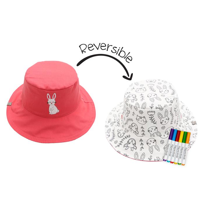 DIY Paint Καπέλο UPF 50 – Bunny - Medium (3-4y)