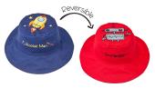 Καπέλο Διπλής Όψης UPF 50  – Διαστημόπλοιο (Cotton) - MEDIUM 2-4 yrs