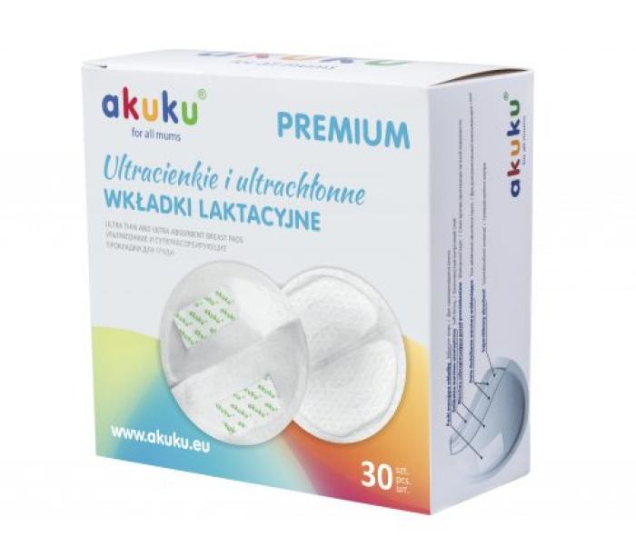 Επιθέματα μιας χρήσης PREMIUM λεπτά, απορροφητικά, 30 τμχ