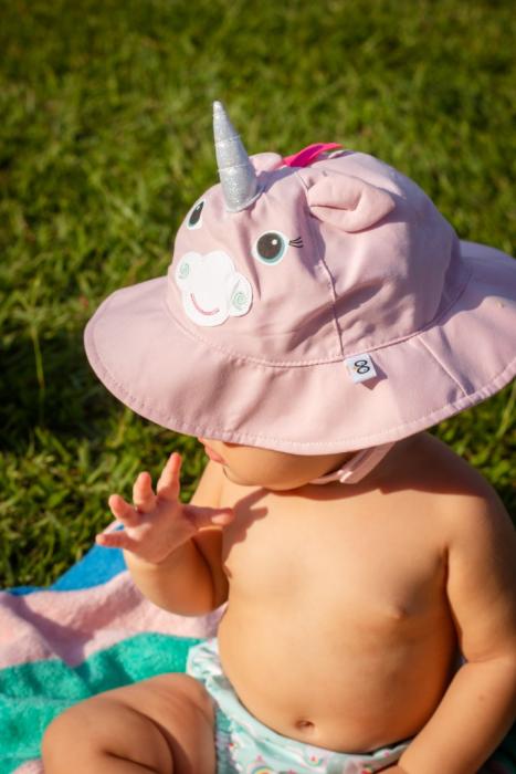 Σετ Μαγιό και Καπέλο UPF50  Unicorn - 6-12m