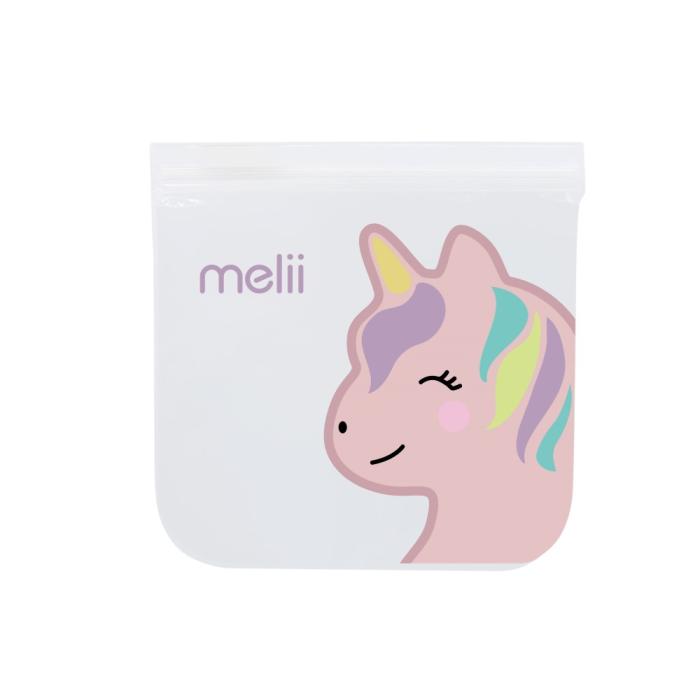 Melii – Επαναχρησιμοποιούμενα Τσαντάκια για σνακ 2 Cat   2 Unicorn