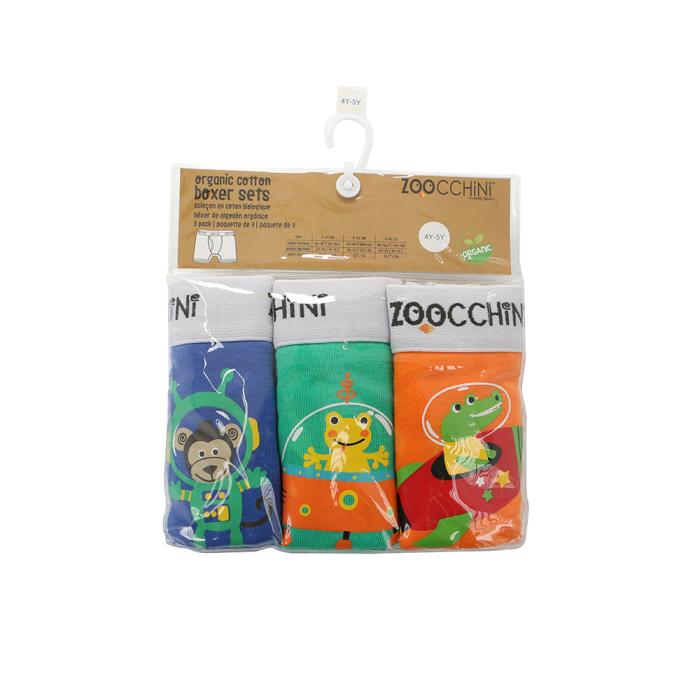 100% οργανικά βαμβακερά Boxer Shorts 3 pc set -Space Force - 2-3 ΕΤΩΝ