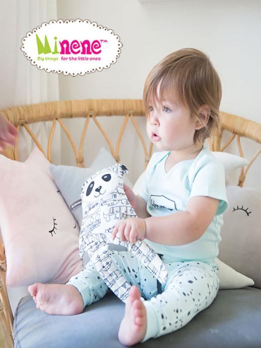 Minene Cuddly Toy Double Side – Grey