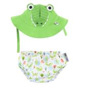 Zoocchini Σετ Μαγιό και Καπέλο UPF50+ Zoocchini Αλιγάτορας - pigibebe.gr