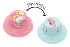 Καπέλο Διπλής Όψης UPF 50  – Γοργόνα (Cotton) - MEDIUM 2-4 yrs