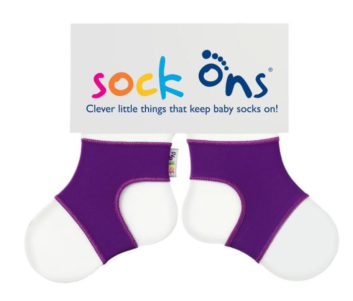 Sock Ons – Για να μην βγάζει τις κάλτσες του (0-6 μηνών) - Μωβ