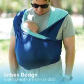 Μάρσιπος Baby K’tan Oasis Turquoise Blue - Large