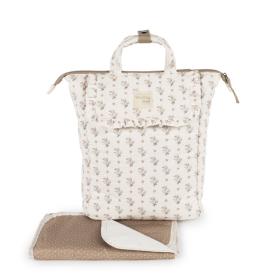 Τσάντα Αλλαξιέρα Backpack Botton Flowers
