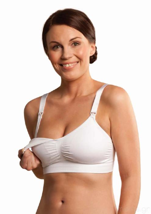 Carriwell Σουτιέν Χωρίς ραφές με ενίσχυση (padded) - Λευκό - L