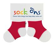 Sock Ons – Για να μην βγάζει τις κάλτσες του (0-6 μηνών) - Κόκκινο