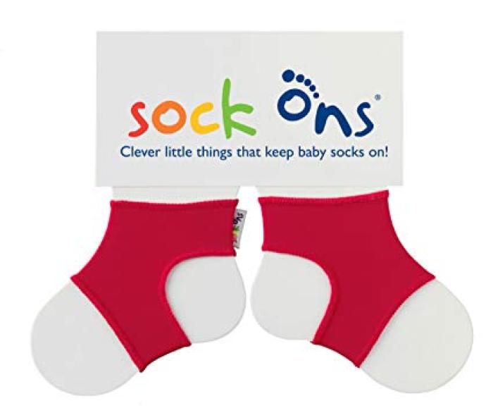 Sock Ons – Για να μην βγάζει τις κάλτσες του (0-6 μηνών) - Κόκκινο
