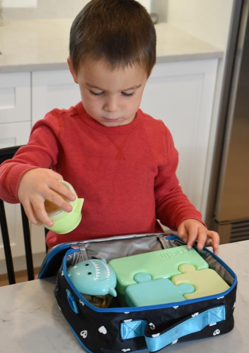 Melli – Φαγητοδοχείο Puzzle Bento 2 τεμάχια – Boys