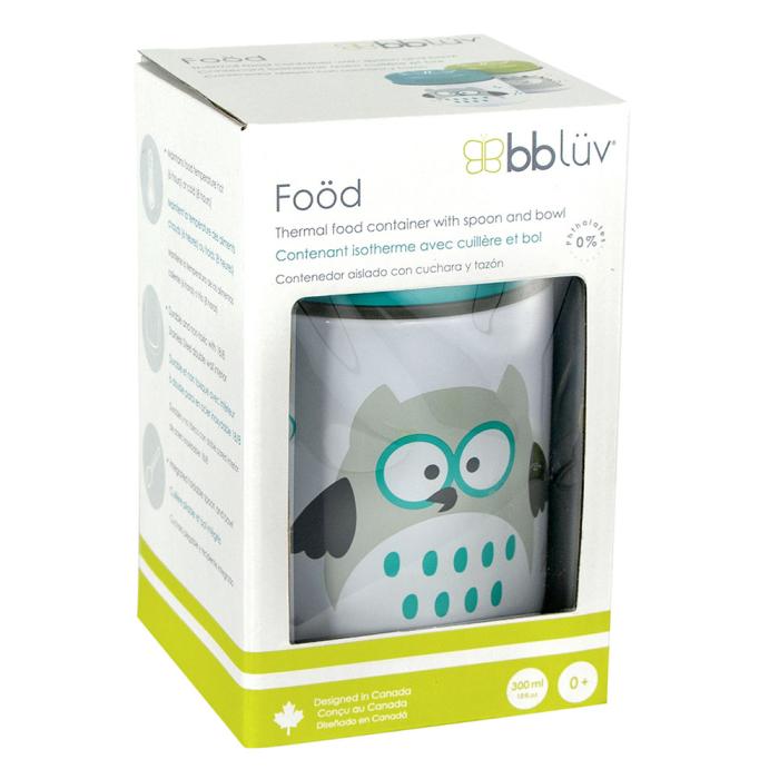 Bbluv Food – Θερμός Φαγητού με Κουτάλι - Lime