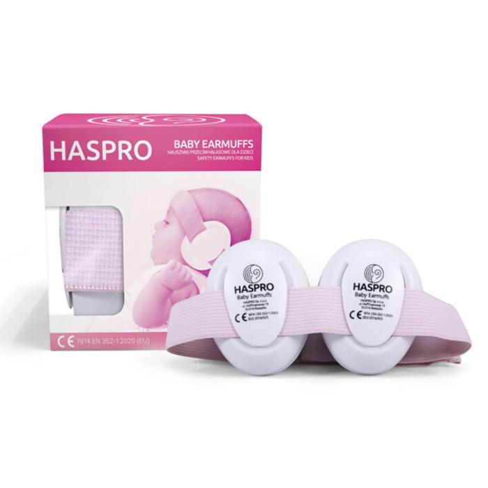 Haspro Ωτοασπίδες για Βρέφη - Pink
