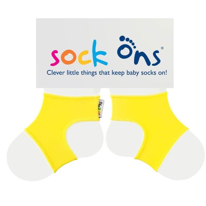 Sock Ons – Για να μην βγάζει τις κάλτσες του (0-6 μηνών) - Κίτρινο