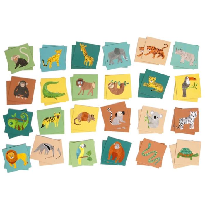 Petit Monkey – Memo game jungle animals