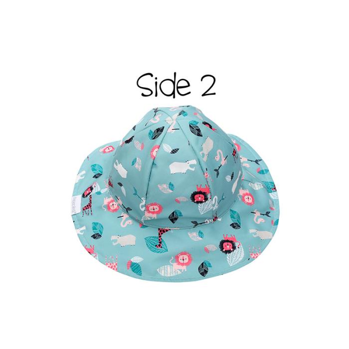 Καπέλο Διπλής Όψης UPF 50  Pink Zoo - MEDIUM 2-4 yrs