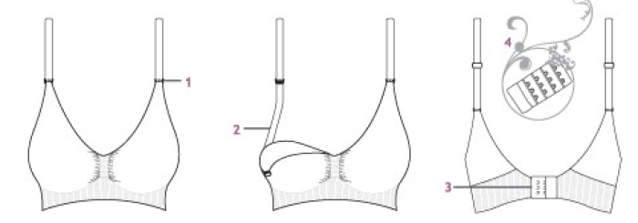Carriwell Σουτιέν Θηλασμού χωρίς Ραφές / Seamless Nursing Bra - ΜΑΥΡΟ - M
