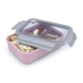 Melii – Bento 3 θέσεων 1250ml - Pink-Purple