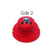 Καπέλο Διπλής Όψης UPF 50  Monster/Car (Cotton) - MEDIUM 2-4 yrs