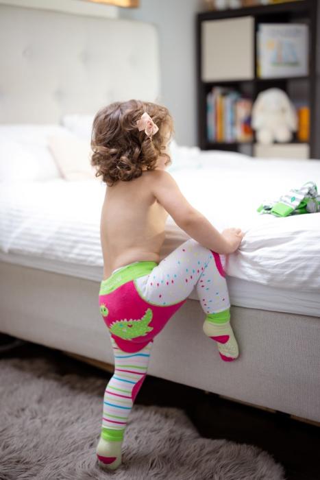 Grip Easy Crawler Pants & Socks Set – Dinosaur - 6-12m