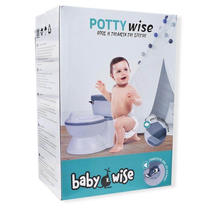 Potty Wise – Blue