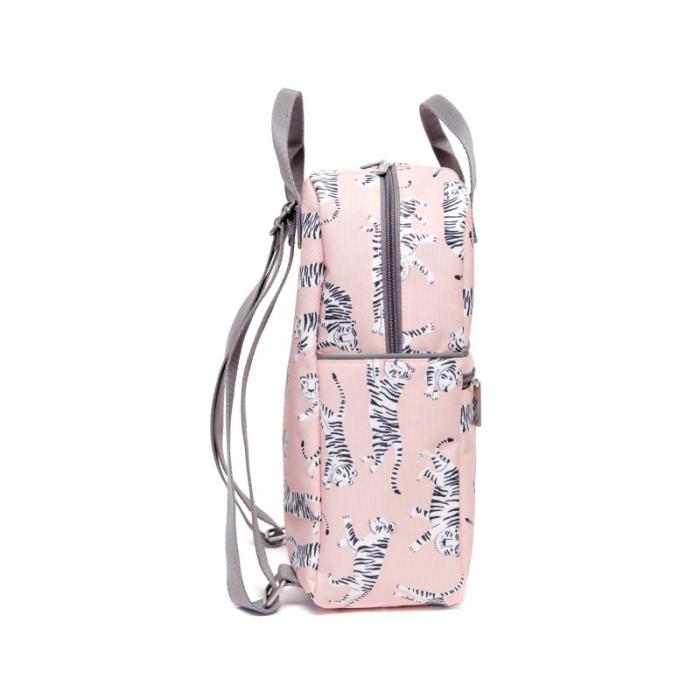 Petit Monkey – Backpack Tigers White