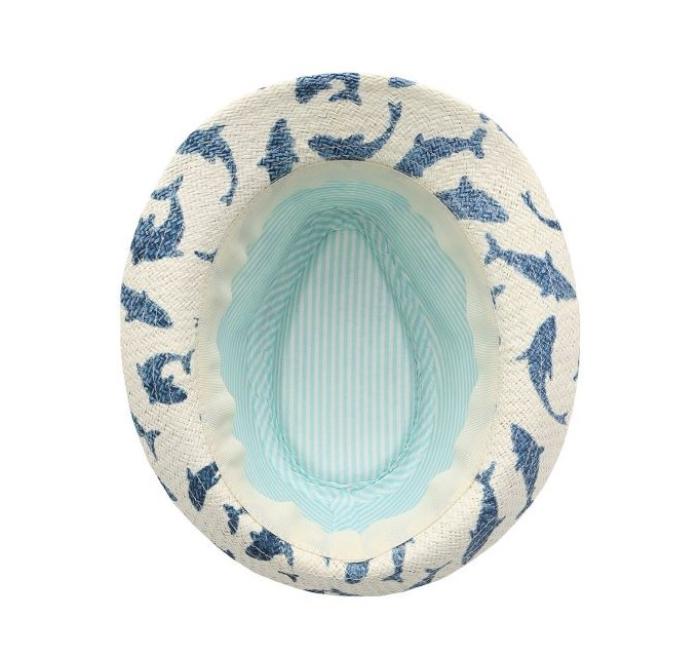 Flapjackkids Fedora Hats – Shark - MEDIUM 2-4 yrs
