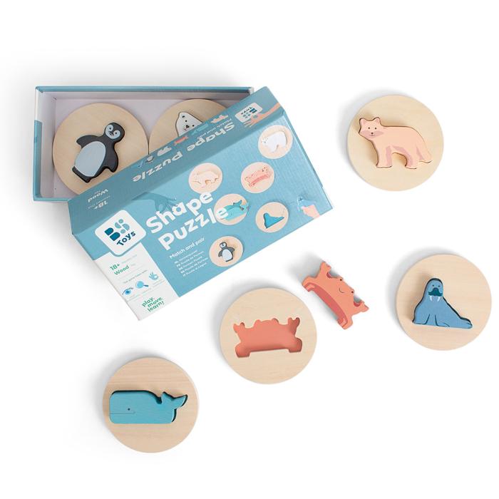BS Toys – Puzzle Με Σφηνώματα
