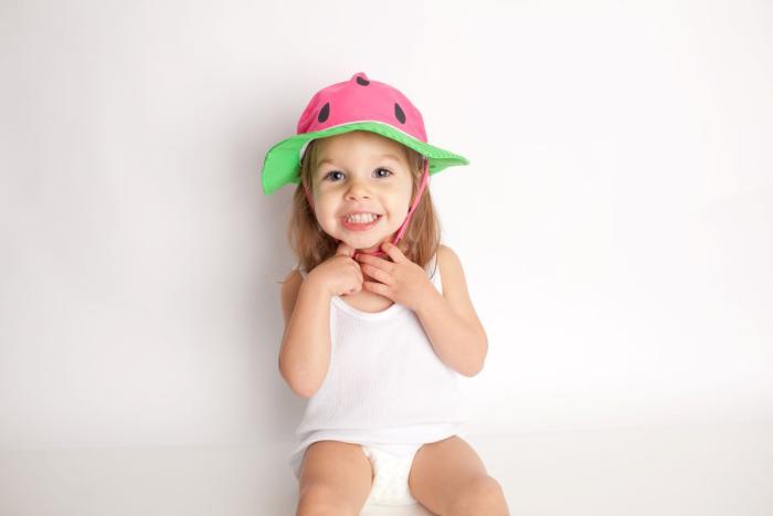 Zoocchini Αντηλιακό Καπέλο UPF50  - Καμηλοπάρδαλη - 6-12m