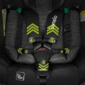 Lionelo Braam i-Size κάθισμα αυτοκινήτου 40-150 cm isofix Black Carbon