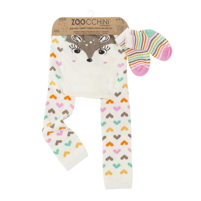 Grip Easy Crawler Pants & Socks Set – Fiona the Fawn - 12-18