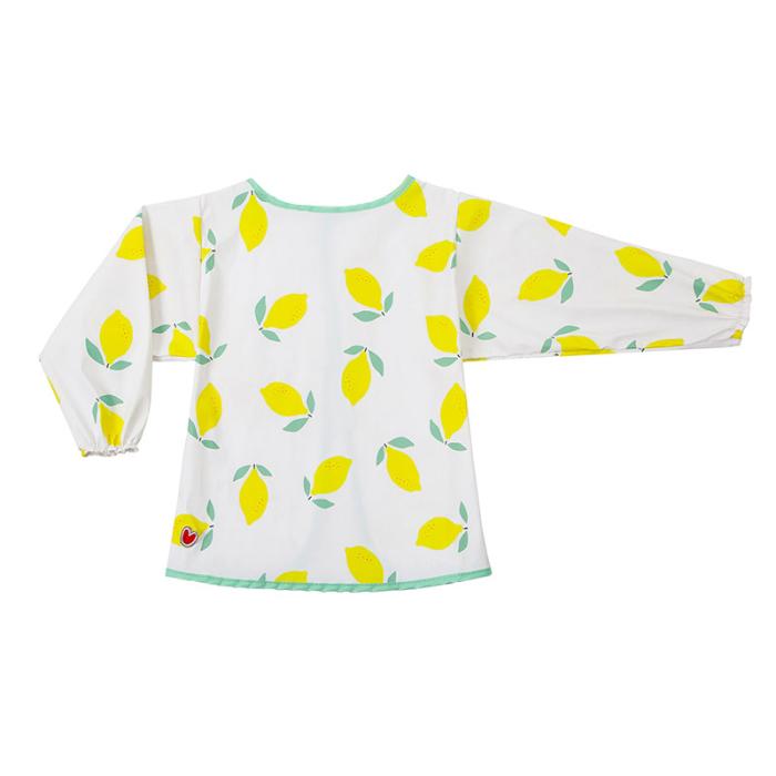 Baby To Love Σαλιάρα/Ποδιά με μανίκια - Lemon