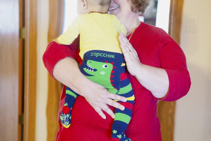 Grip Easy Crawler Pants & Socks Set – Devin the Dinosaur - 12-18