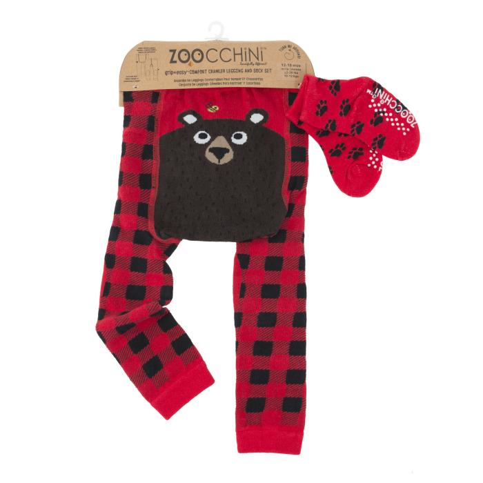 Grip Easy Crawler Pants & Socks Set – Bosley the Bear - 12-18
