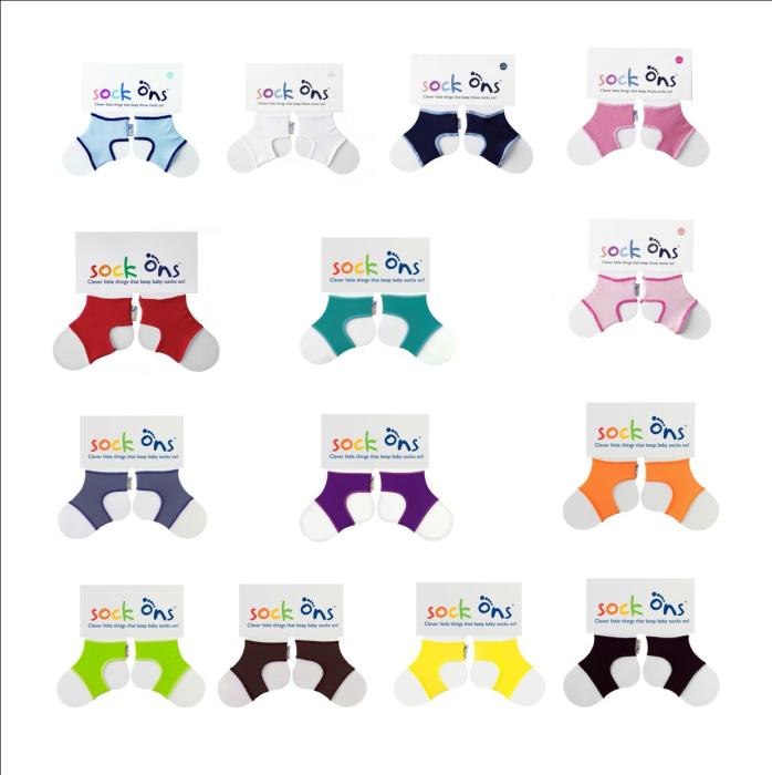 Sock Ons – Για να μην βγάζει τις κάλτσες του (6-12 μηνών) - Πορτοκαλί