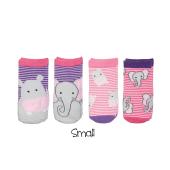 FlapJackKids Mix and Match Socks – Hippo/Elephant - L