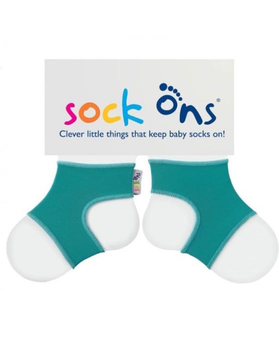 Sock Ons – Για να μην βγάζει τις κάλτσες του (6-12 μηνών) - Μπλε ριγέ