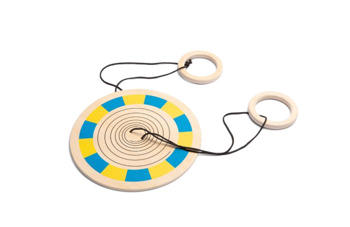 Bs Toys – Ξύλινος Χρωματιστός Τροχός