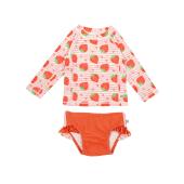 Zoocchini Σετ UV Μαγιώ και Μπλούζα Strawberry - 2 ΕΤΩΝ