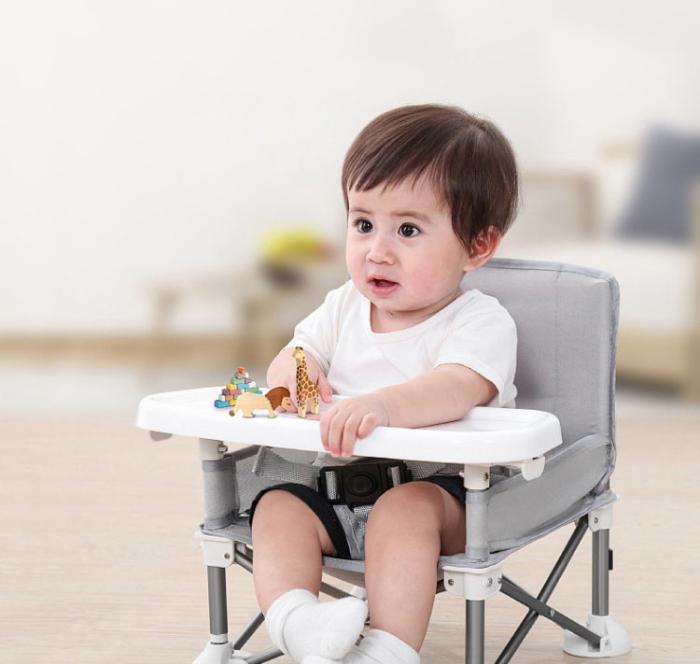 Babywise Pop Seat Booster – Grey