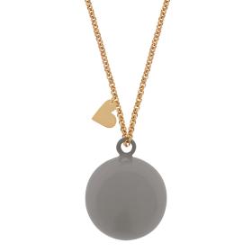 Proud Mama Bola pregnancy necklace Purple