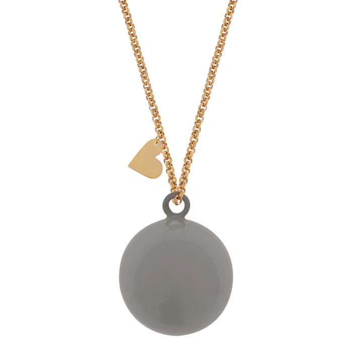 Proud Mama Bola pregnancy necklace Purple