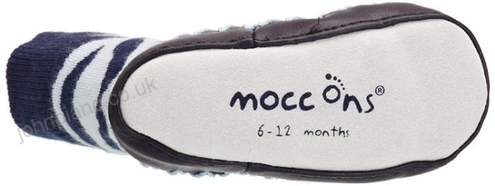 Mocc ons Blue Zebra - 18-24m