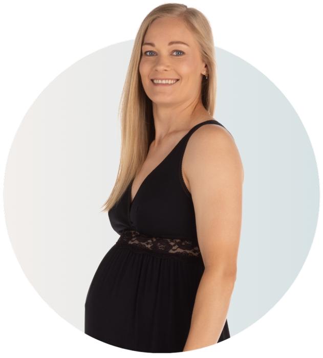 Maternity & Nursing Nightie (Νυχτικό θηλασμού) - Medium