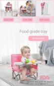Babywise Pop Seat Booster – Pink